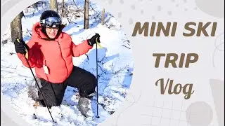 We Tried Skiing for the First Time! | Pocono Mountains Ski Trip Vlog