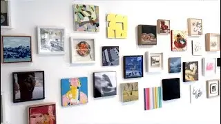 Maria Stoljar talks with finalists of the Little Things Art Prize