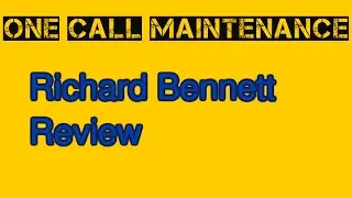 Best Handyman Plymouth - Richard Bennett One Call Property Maintenance Services Review