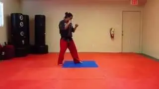 Roundhouse Kick Footwork for Sparring