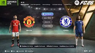 FC 26 - Manchester United vs. Chelsea | Premier League 25/26 Full Match | PC™ [4K60]