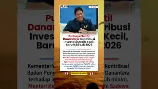 TERNYATA‼️ Kontribusi Danantara Masih Kecil🤔 #fyp #trendingshorts