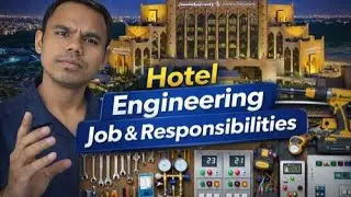 Hotel Engineering Technician Job | Daily Work in 5 Star Hotel#maintenancejobs