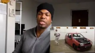 REAL LIFE Street Fighter Car Bonus Stage REACTION!!!