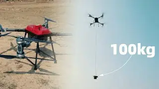 Watch This Drone Lift 100kg Like It&rsquo;s Nothing! | X-A14 heavy lifting UAV