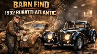 A $1,000 Garage Find That Became a Legendary 1932 Bugatti Atlantic