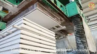 Production process for Calcium silicate board
