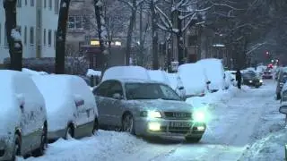 20101228 Schneechaos regiert Hauptstadt Berlin Snow in Berlin Snow chaos reigns capital