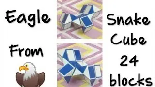 How To Make Eagle From Smiggle Snake Puzzle 24 blocks | Eagle From Smiggle Snake Puzzle 24 blocks |