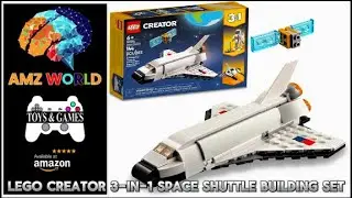 Review LEGO Creator 3-in-1 Space Shuttle Building Set, Amazon