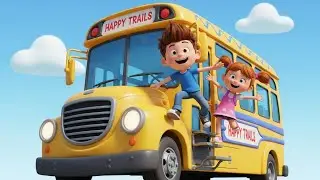 The Wheels on the Bus 🚌🎶 | Classic Nursery Rhyme for Kids | Sing & Learn