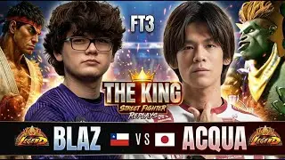 🔥 SF6 ▰ BLAZ (Ryu) vs ACQUA (Blanka) ▰ Street Fighter 6 | High-Level Set 🔥