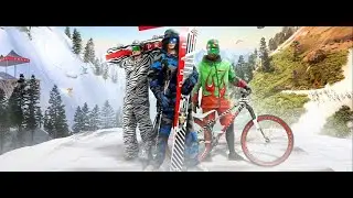 Riders Republic. Snowpark run