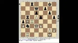 Markgraf, Alexander vs Boensch, Uwe | Bundesliga Chess 2022 23, Dresden Germany