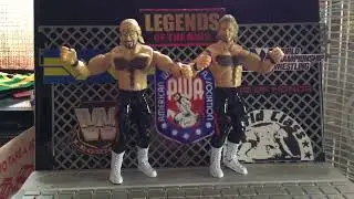 AWA the fabulous ones wrestling custom figures 