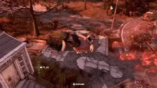 Fallout 76 ragdoll explosion