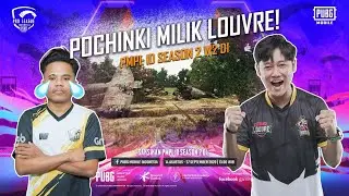 [W2D1] Nara Esports RATA oleh Louvre di Pochinki! - PMPL ID Season 2 Week 2 Day 1