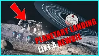 LANDING ON A PLANET FOR THE FIRST TIME | Elite Dangerous