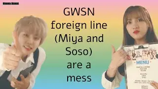 GWSN foreign members (Miya and Soso) are a mess 🐱🐯