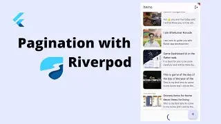 Smooth pagination using riverpod state managment in flutter