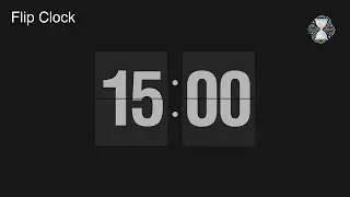 15 Minute Timer ⏱️ Flip Clock Countdown | Power Nap & Break Timer - ChronoFlow