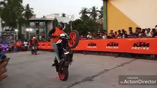 Ktm stunt show at baidyabati, Hooghly, west bengal