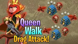 Queen Walk Max Dragon Attack Strategy 2019! TH12 Best 3Star War Attack | Clash of Clans