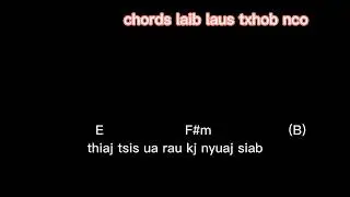 laib laus txhob nco (chords-guitar)