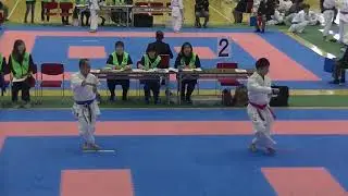 2018年　和道会空手・東海大会　形・個人戦　一般男子・1回戦　1