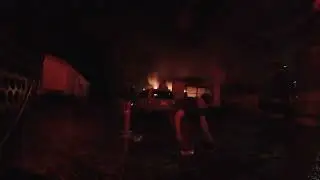 Mobile Home Fire, Working Fire, Escambia County Florida, Chief Isakson