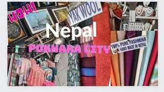 pokhara city(Nepal)shopping and adventures events