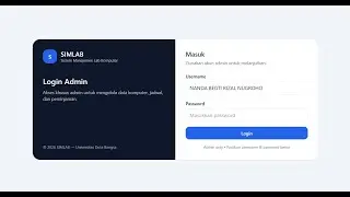 UAS PEMROGAMAN WEB 2 Sistem Informasi Manajemen Lab Komputer Berbasis Web Menggunakan CodeIgniter 4