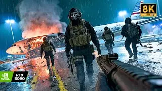 Место крушения MW3 выглядит фотореалистично (8K 60FPS | RTX 5090)