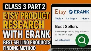 Etsy Product Research with ERank &ndash; Find Best Selling Products in 2025 | Urdu/Hindi Tutorial