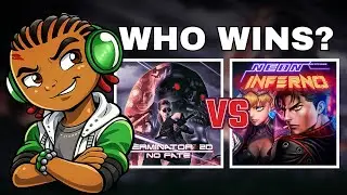 Terminator 2D No Fate vs Neon Inferno - Which Retro 2D Shooter is better?