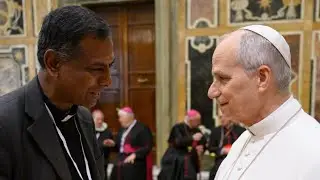 Congratulations Rev. Dr. J Charles Davis I Meeting Pope Leo XIV I Rome | Feb 2026