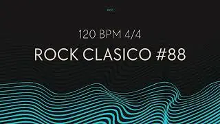 drumtrack # 88 rock classico 120 bpm 4/4 improvisaci&oacute;n