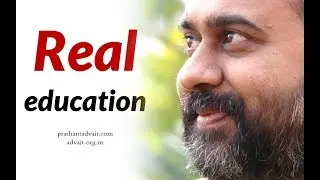 What is real education? || Acharya Prashant, with youth (2014)