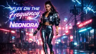 Flex on the Frequency ⚡ - Neonora [Official AI Music Video]