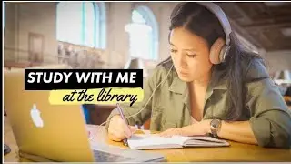 Study with me live daily at library !! Let's crack it together........