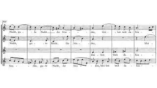 Gute Nacht o Wesen Tenor