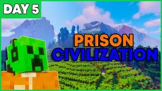 Cl1pz Prison Civilization Event  - The Woke Mafia | DAY 5 | Minecraft | (LIVE 🔴)