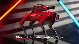 Robot Caine Inteligent iUni 8021 cu Functie Pulverizare Apa, Control Telecomanda, Comenzi Vocale
