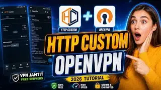 How to setup OpenVPN on new HTTP CUSTOM VPN 