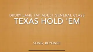 Texas Hold &lsquo;Em - DRURY LANE TAP