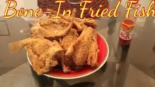 Crispy Fried Bone-In Croaker Fish  In The Electric Fryer  (Presto ProFry)