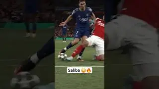 Saliba 😳🔥 #soccer #skills #arsenal #psg #ucl #saliba #hakimi #goal #championsleague #morocco #france