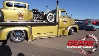 Hoagie Shine Hauler 1953 Ford COE / Gears Wheels and Motors