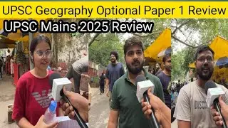 UPSC Geography Optional Mains 2025 Paper 1 #viralvideo #video 
