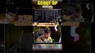 BGMI #scoutop Sensitivity revel with #Gyroscope And #ADS #pubgsensitivity #bgmisensitivity